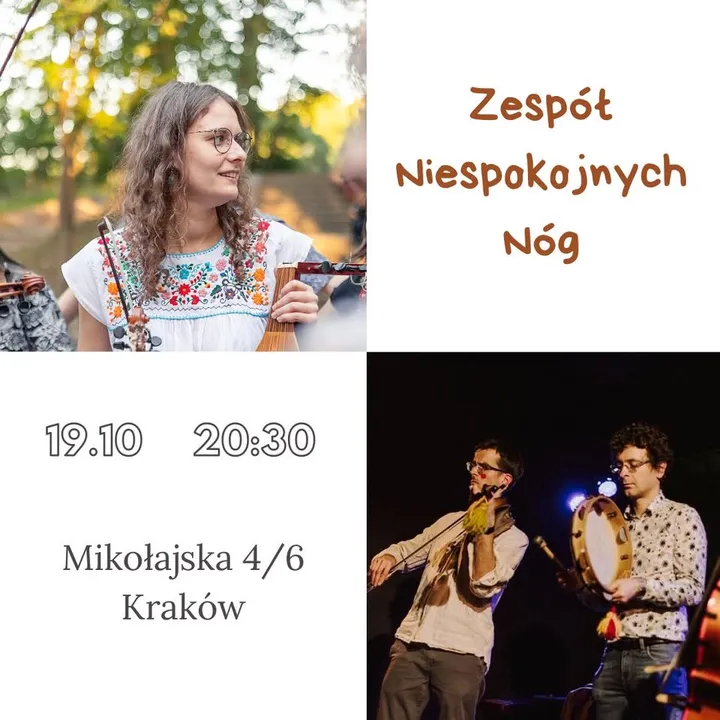VIEČARYNA z kapelą Zespół Niespokojnych Nóg