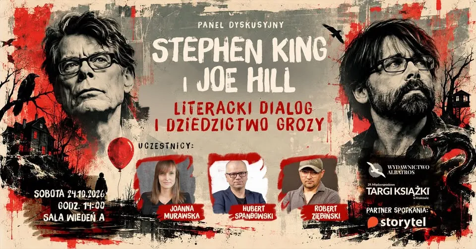 Stephen King i Joe Hill – literacki dialog i dziedzictwo grozy.
