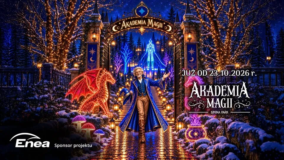 Lumina Park powraca do Poznania! Czas odkryć sekrety Akademii Magii! 🪄