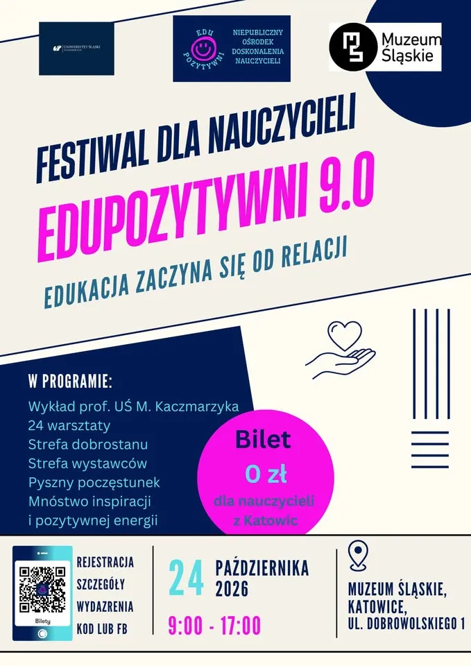 Festiwal dla nauczycieli EDUPOZYTYWNI 9.0