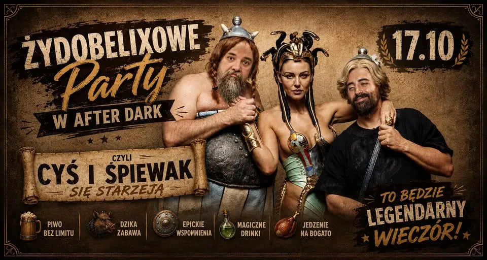 ŻydObelix Party czyli Cyś i Śpiewak się starzeją