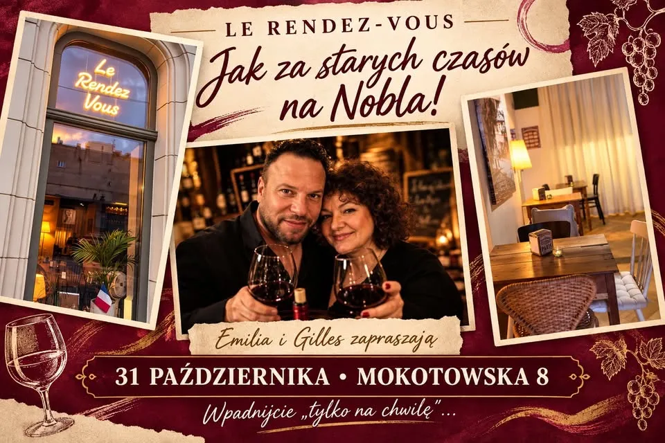Jak za starych czasów na Nobla! 🍷
