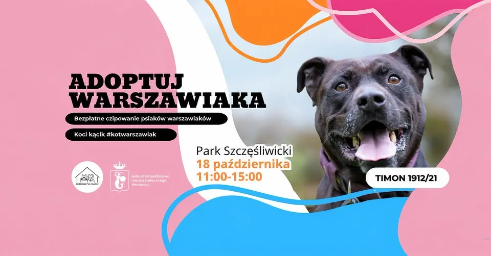ADOPTUJ WARSZAWIAKA – 18 PAŹDZIERNIKA – PARK SZCZĘŚLIWICKI