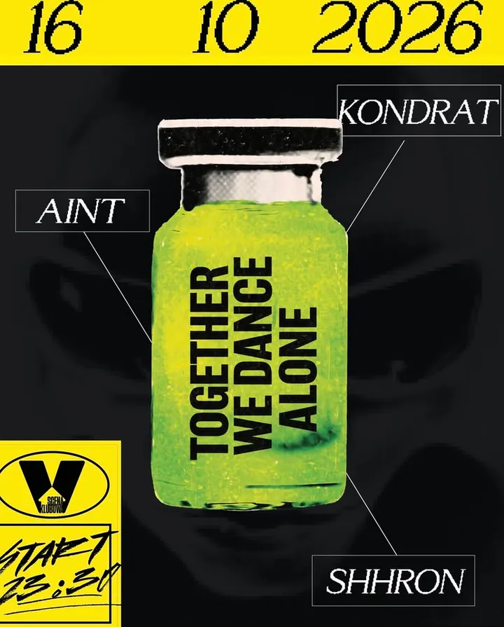 TECHNO! Together we dance alone! / V DOM: Kondrat, AINT, shhron