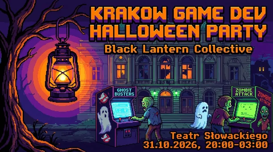 Krakow Game Dev Halloween Party By Black Lantern Collective