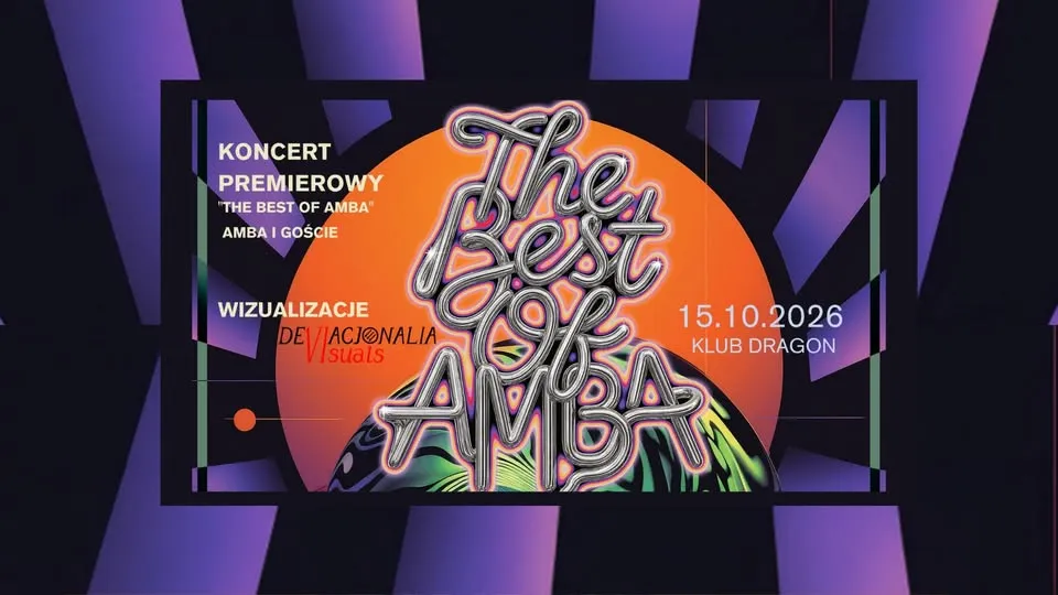 AMBA – koncert premierowy albumu „The Best Of AMBA” | Wizualizacje Deviacjonalia Visuals