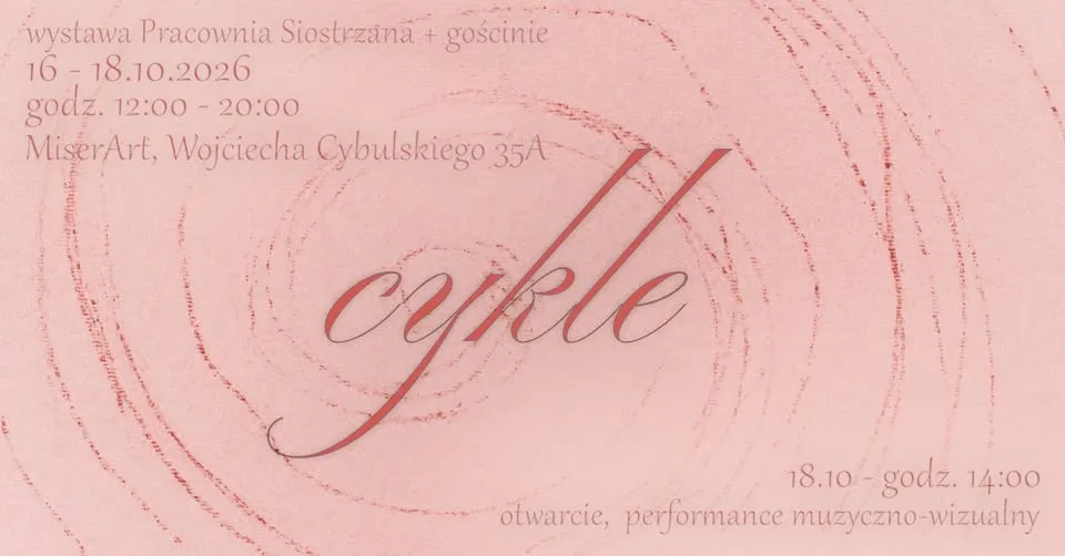 Cykle – wystawa Pracowni Siostrzanej w ramach Wrocław Off Gallery Weekend