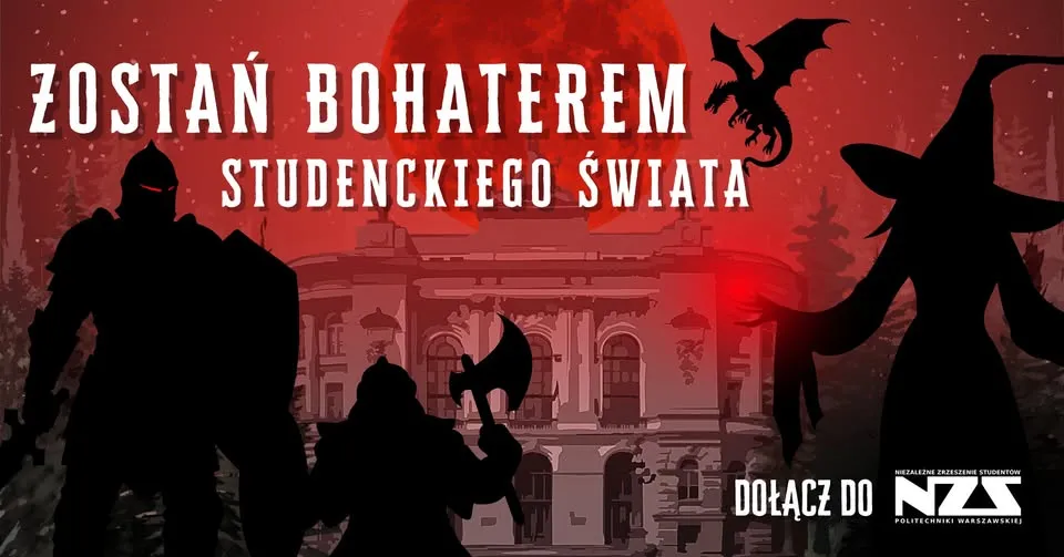 Zostań bohaterem studenckiego świata – rekrutacja do NZS PW