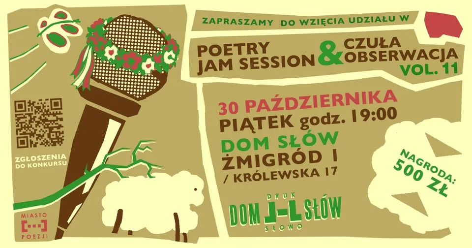 Poetry Jam Session & Czuła Obserwacja – Vol. 11