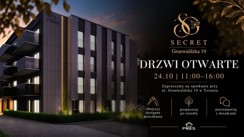 ✨ SECRET Grunwaldzka 19. Odkryj miejsce, które ma w sobie coś wyjątkowego.