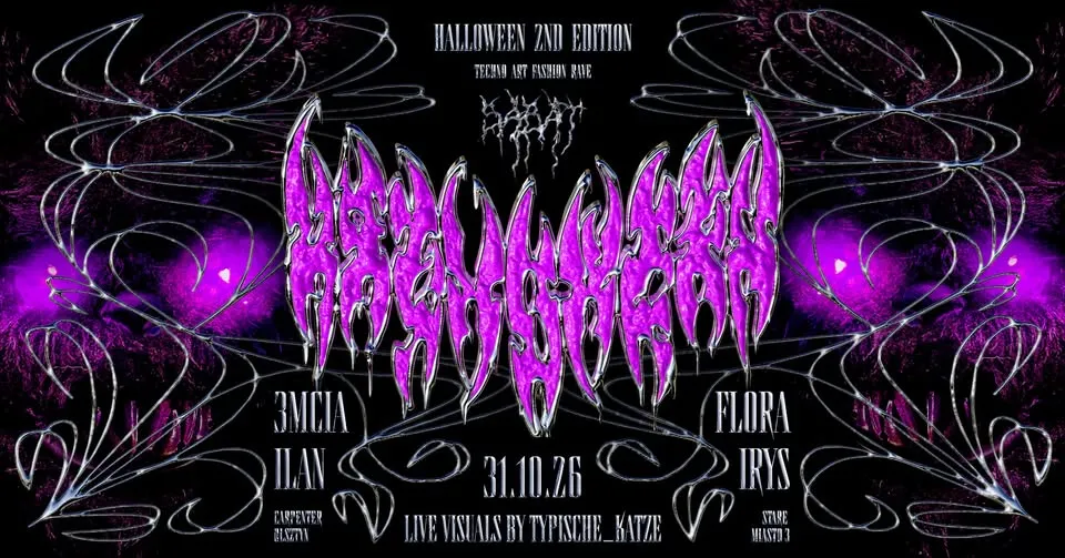 SABAT HALLOWEEN ⋆ TECHNO ART FASHION RAVE ⋆ Olsztyn