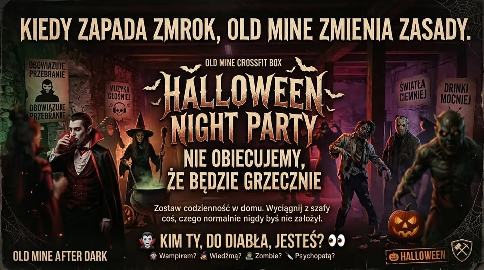 Halloween OLD MINE PARTY 2026