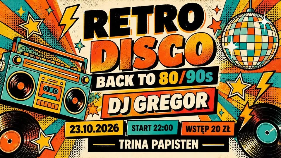 RETRO DISCO – BACK TO 80/90s