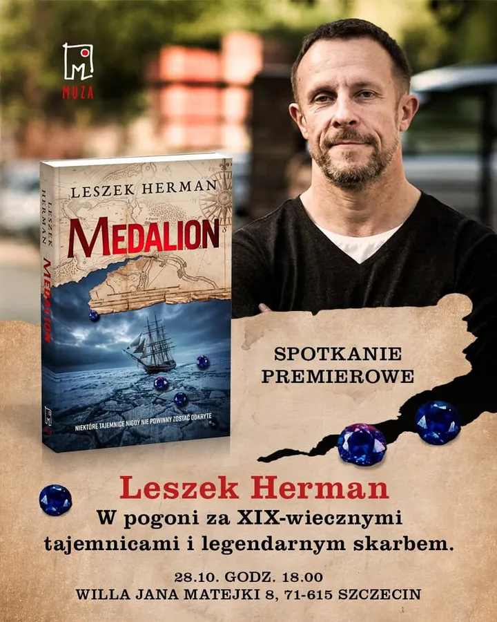 MEDALION | Premiera powieści Leszka Hermana
