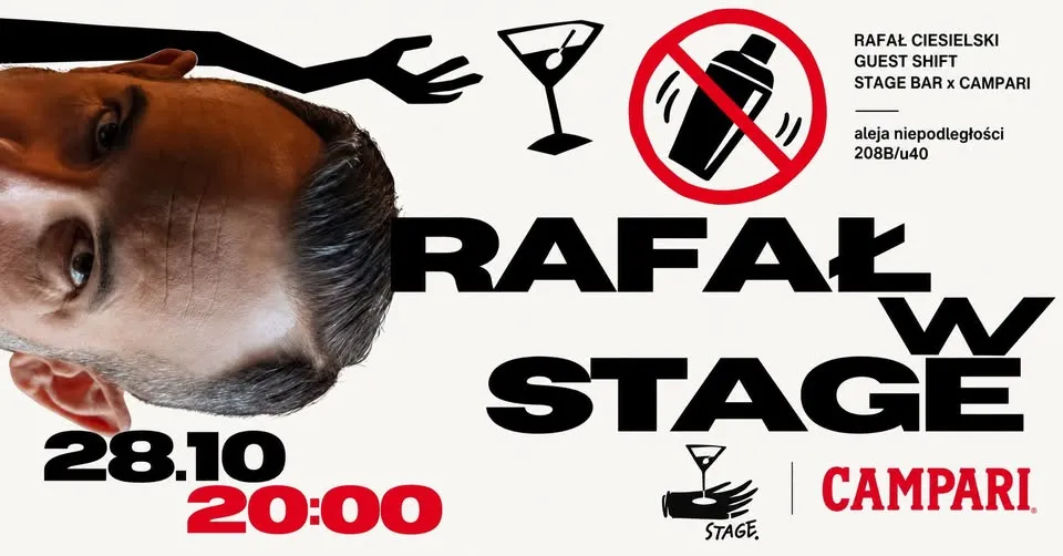 Guest Night: Rafał Ciesielski x Stage Bar x Campari