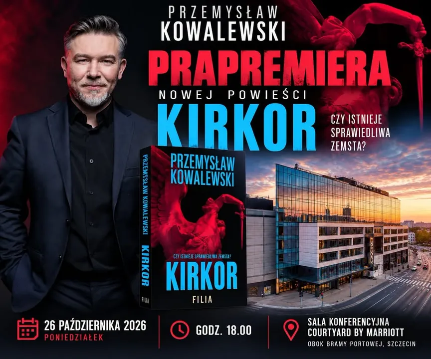 KIRKOR | Prapremiera powieści Przemysława Kowalewskiego
