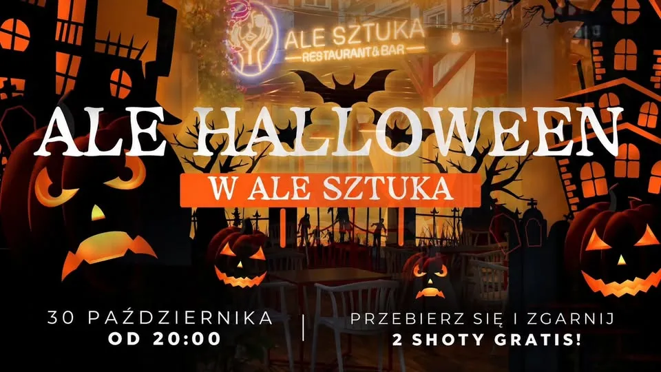 ALE HALLOWEEN w Ale Sztuka! 🎃 Halloween Party