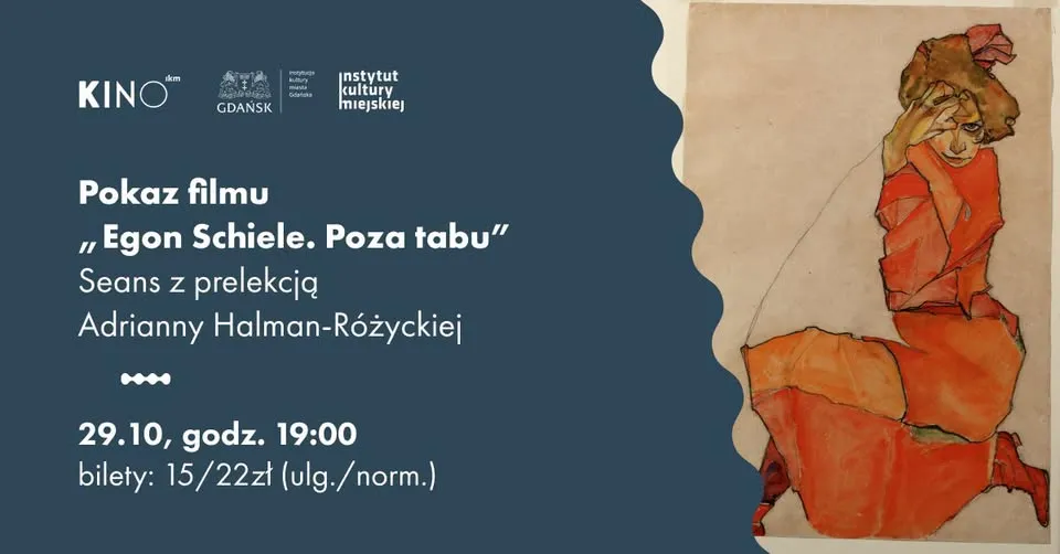 Kino IKM: „Egon Schiele. Poza tabu”. Seans z prelekcją Adrianny Halman-Różyckiej
