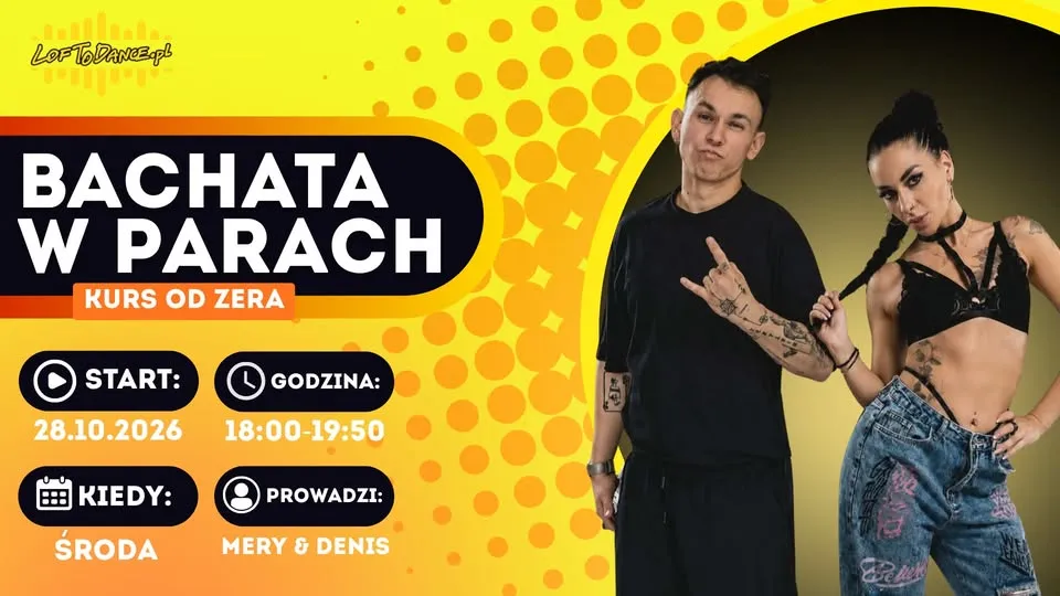 Bachata od zera z Denisem i Mery
